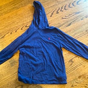 Polo Ralph Lauren light weight hoodie. Size 14-16